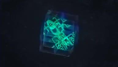魔法立方体标志展示logo模板视频的预览图